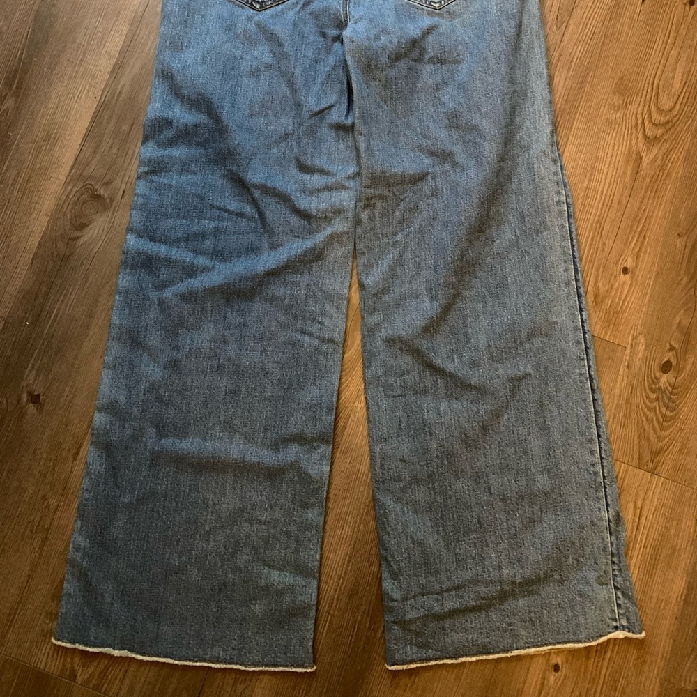 Ann Taylor Wide-Leg Denim Jeans - Picture 8 of 8